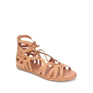 GENTLE SOULS KENNETH COLE Womens Beige Break My Heart Sandals Shoes 6.5 M